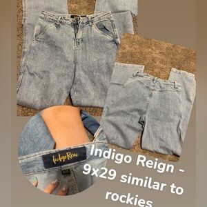 Indigo Rein Women's Denim Cropped Jeans